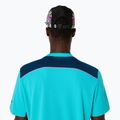 Мъжка фланелка за тенис ASICS Padel Court Top energy aqua 6