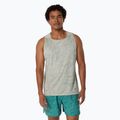 ASICS мъжки потник за бягане Fujitrail Singlet white sage/rainy lake