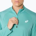 Мъжка блуза с дълъг ръкав за бягане ASICS Road Lite-Show 1/2 Zip light teal 5
