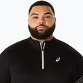 Мъжка блуза с дълъг ръкав за бягане ASICS Icon LS 1/2 Zip performance black 5
