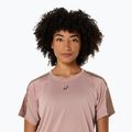 Дамска тениска за бягане ASICS Fujitrail Elite Top neutral pink/taupe grey 5