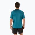 Мъжка тениска за бягане ASICS Fujitrail Elite Top atlantis blue/saxon green 3