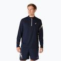 Мъжка блуза с дълъг ръкав за бягане ASICS Icon LS 1/2 Zip midnight