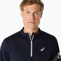 Мъжка блуза с дълъг ръкав за бягане ASICS Icon LS 1/2 Zip midnight 5