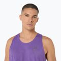 Мъжки ASICS Metarun Singlet edo лилава тениска за бягане 7