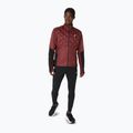 Мъжко яке за бягане ASICS Road Winter dark red planet 2
