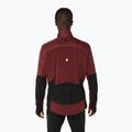 Мъжко яке за бягане ASICS Road Winter dark red planet 3
