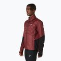 Мъжко яке за бягане ASICS Road Winter dark red planet 4
