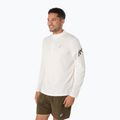 Мъжки ASICS Icon LS 1/2 Zip cream за бягане с дълъг ръкав 4
