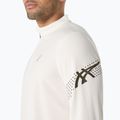 Мъжки ASICS Icon LS 1/2 Zip cream за бягане с дълъг ръкав 6