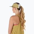 ASICS 5 панелна бейзболна шапка с мантия в зелено/тъмна касис/лимонова трева 10