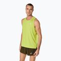 Мъжка тениска за бягане ASICS Core Singlet neon lime 3
