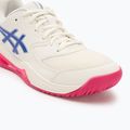 Дамски обувки за тенис Asics Gel-Dedicate 8 W cream/dark cobalt 7