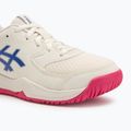Детски обувки за тенис Asics Gel-Dedicate 8 GS Jr cream/dark cobalt 7