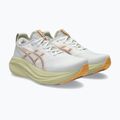 ASICS Gel-Nimbus 27 мъжки обувки за бягане бяло/зелено 3