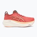 Asics Gel-Nimbus 27 дамски обувки за бягане тъмнорозова глина/оранжев блясък 2