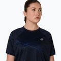 Дамска черна тениска за бягане ASICS Road Lite-Show SS performance 5