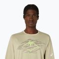 Мъжки ASICS Fujitrail Logo LS каки за бягане с дълъг ръкав 5