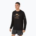 ASICS мъжки анцуг за бягане с дълъг ръкав Fujitrail logo LS performance black 4