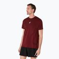 Мъжка тениска за бягане ASICS Road Seamless dark red planet 4