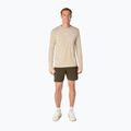Мъжки ASICS Road Seamless LS крем за бягане с дълъг ръкав 2