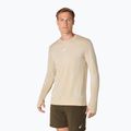 Мъжки ASICS Road Seamless LS крем за бягане с дълъг ръкав 4