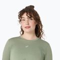 Дамски ASICS Road Seamless LS за бягане с дълъг ръкав monument blue/whisper green 5