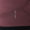 Дамски ASICS Road Seamless LS тъмна касис/портокалово бягане с дълъг ръкав 7