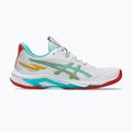 Дамски обувки за волейбол ASICS Netburner Ballistic FF 4 white/sea glass