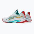 Дамски обувки за волейбол ASICS Netburner Ballistic FF 4 white/sea glass 4