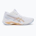 Дамски обувки ASICS Netburner Ballistic FF 4 white/champagne 2