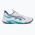 Мъжки обувки за волейбол ASICS Netburner Ballistic FF 4 white/asics blue 2