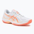 ASICS Court Hunter FF дамски обувки за волейбол, бяло/живо коралово