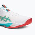 Дамски обувки за волейбол ASICS Sky Elite FF 3 white/sea glass 7