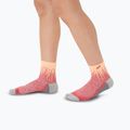 ASICS Performance Run Quarter ярко оранжеви/черни чорапи 6