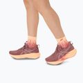ASICS Performance Run Quarter ярко оранжеви/черни чорапи 7