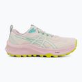 Дамски обувки за бягане ASICS Trabuco Terra 3 mineral beige/aurora green 2