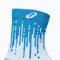 Чорапи ASICS Performance Run Quarter aegean blue/arctic blue 3