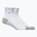 Чорапи ASICS Performance Run Quarter brilliant white/lilac hint/bluebell