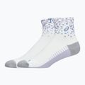 Чорапи ASICS Performance Run Quarter brilliant white/lilac hint/bluebell 2