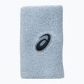 Накитници ASICS Wrist Band Long 2 бр. grey/blue