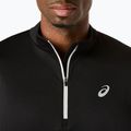 Мъжка блуза с дълъг ръкав за бягане Asics Icon LS 1/2 Zip performance black/cream 5