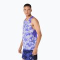 Мъжка тениска за бягане ASICS Fujitrail Singlet cobalt burst/cream 4