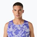 Мъжка тениска за бягане ASICS Fujitrail Singlet cobalt burst/cream 5