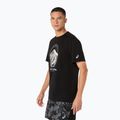 Мъжка тениска за бягане Asics Fujitrail Logo Ss Top Performance Black/Cream/Carbon 4