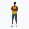 Мъжка тениска за бягане ASICS Road Singlet yamabuki 2