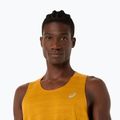 Мъжка тениска за бягане ASICS Road Singlet yamabuki 5