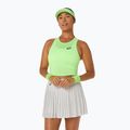 Дамска тениска за тенис ASICS Match Jaquard Crop Top W illuminate green