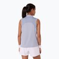 Дамска тениска за тенис ASICS Court Tank W grey/blue 3