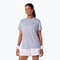 Дамска тениска за тенис ASICS Court Top W grey/blue 4